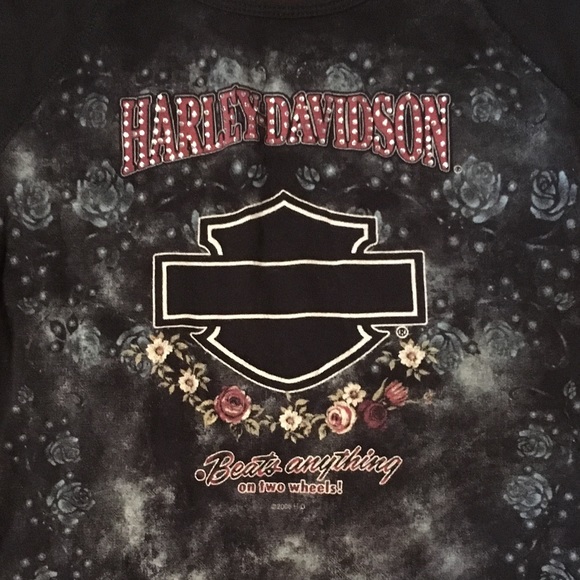 Harley Davidson Bling Tee - Picture 2 of 5